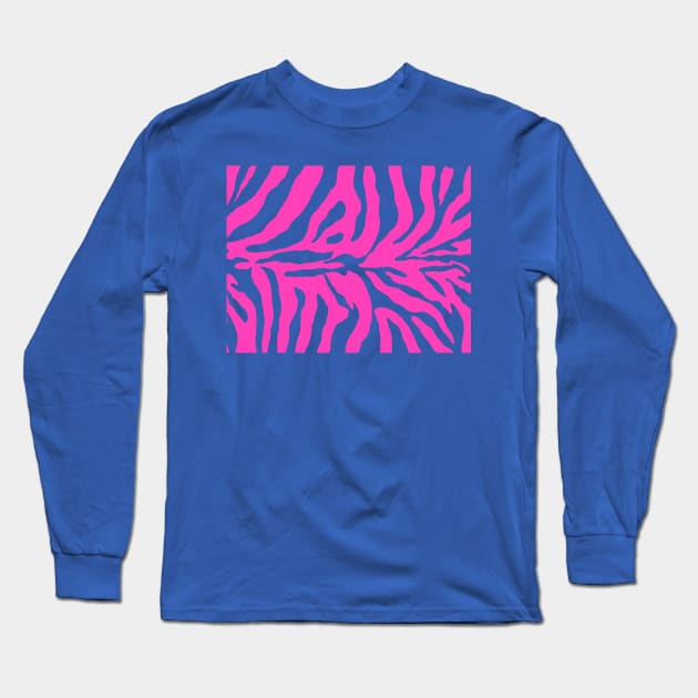 Zebra Print Long Sleeve T-Shirt by Inspire Creativity